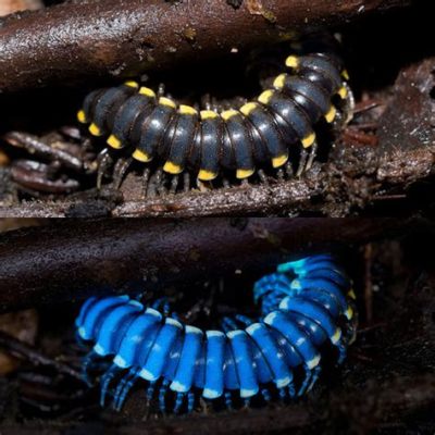  Yellow-Spotted Millipede: A Curious Creature With Many Legs And An Impressive Defense Mechanism!